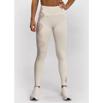 Dámské legíny Dámské legíny VENUM Serpenti - Ivory/Burgundy XS