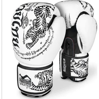 Boxerské rukavice PHANTOM Boxerské rukavice Muay Thai - bílé 14 oz