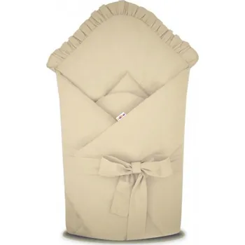 Rychlozavinovačka s volánkem a stuhou Royal - béžová, Baby Nellys