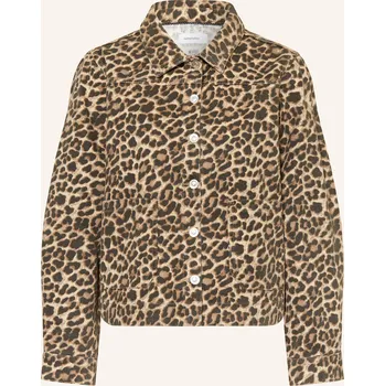 Darling Harbour Dámská Džínová Bunda, leo print, 34