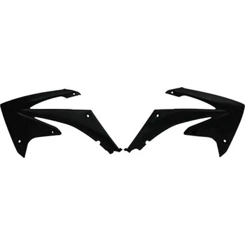 RACETECH kryt chladiče HONDA CRF 450R 09-12, CRF 250R 10-13, barva černá (CVCRFNR0009) (HO