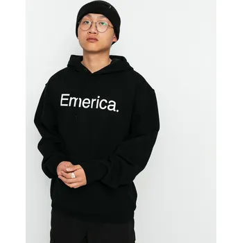 Pánská mikina Emerica Pure Logo HD (black) M, černá
