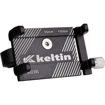 Držák na mobil na kolo, motorku G-81, hliníkový - KELTIN