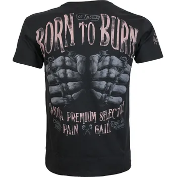 Pánské tričko tričko hardcore pánské - Born to Burn - YAKUZA - 3915_black - L