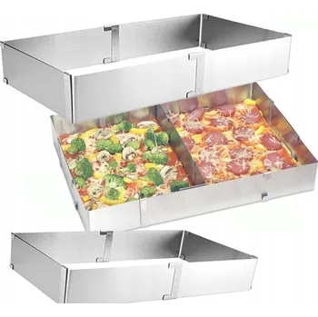 Nádoba na pečení FORMA NA DORT FORMA NA DORT CUKRÁŘSKÁ NASTAVITELNÁ 28.5~53*20~34 OBDÉLNÍKOVÁ