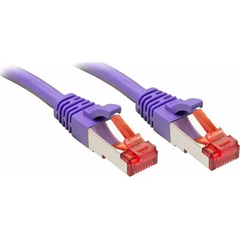 Síťový kabel Lindy RJ-45/RJ-45 kat.6 S/FTP Purple 1m (47822)