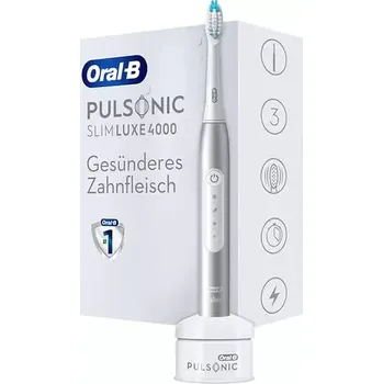 Elektrický zubní kartáček Oral-B Pulsonic Slim Luxe 4000 šedá (4210201305644)