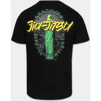 Pánské tričko PitBull West Coast Pánské tričko PITBULL BJJ FIGHT DVSN - černé L