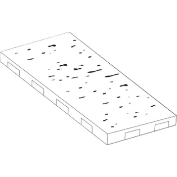 Venkovní dlažba Dlažba Ferobet Travertino 60 x 30 x 4,5 cm, slonovinová