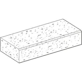 Schodnice Schodišťový blok Ferobet Ardezia, 100 x 40 x 15 cm, Antracit