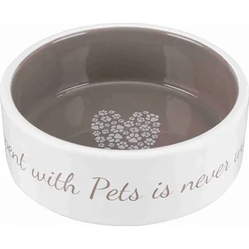 Miska pro psa Trixie Pet's Home hnědošedá 0,8 l