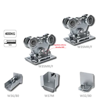 Pohon brány Samonos bez profilu do 400 kg/5 m
