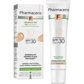 Přípravek na tvář Pharmaceris F Matt-Mineral-Correction matující make-up 10 light SPF 30, 30 ml