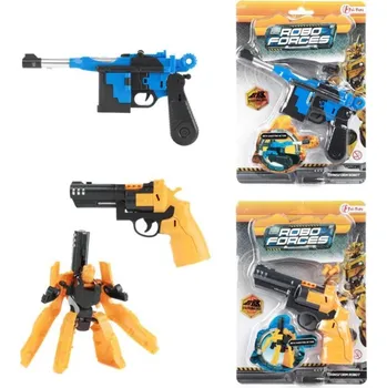 Transformer pistole/robot plast 14-16cm - mix variant či barev