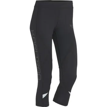 Dámské oblečení Kari Traa Louise 2.0 3/4 Tights, černá, S