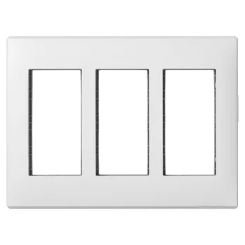 Elektrická zásuvka Rámeček pro krabice SIMON 500 3×S500 6×K45 čistě bílá