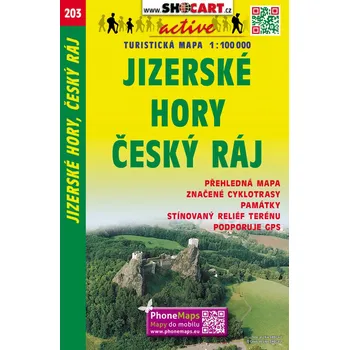 Jizerské hory, Český ráj 1:100 000