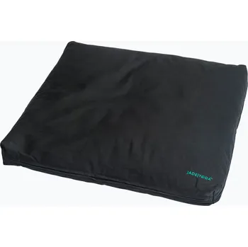 podložka na cvičení Meditační polštář JadeYoga Organic Cotton Zabuton Meditation Cushion black
