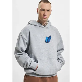 Pánská mikina Le Papillon Heavy Oversize Hoody šedá Mister Tee šedá 2541439