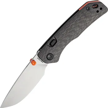 kapesní nůž Vosteed Marten 154CM Stonewash Černé Uhlíkové Vlákno A1608