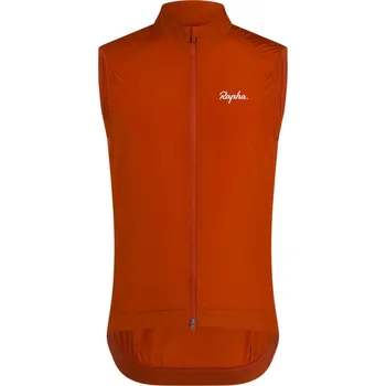 Cyklistická vesta Rapha Men's Core Gilet - paprika / white
