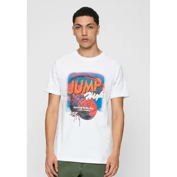 Pánské oblečení Jump High Tee bílé Mister Tee bílá 2547232
