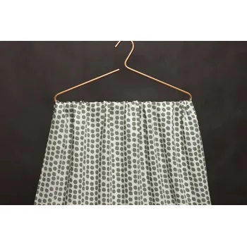 Šatová | halenková látka viskózová - Nepravidelný puntík