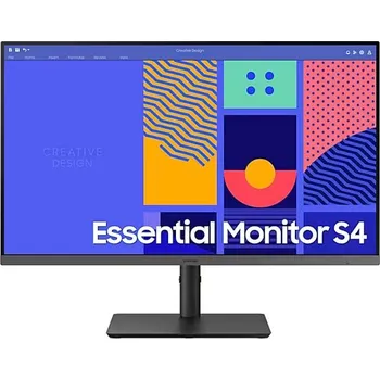 Monitor Samsung Essential S43GC 27" FullHD 1920x1080 16:9 IPS 4ms 100Hz VGAHDMIDPUSBPIVOTVESA