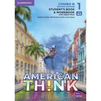 Anglický jazyk Think Level 1 Student's Book and Workbook with Digital Pack Combo B American English – Zoltan Rezmuves,Herbert Puchta,Jeff Stranks,Peter Lewis-Jones (EN)