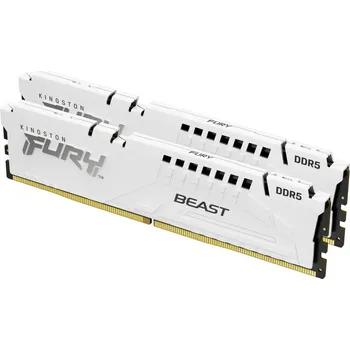 Operační paměť KINGSTON FURY Beast White XMP 32GB DDR5 6800MTs CL34 DIMM Kit 2x 16GB
