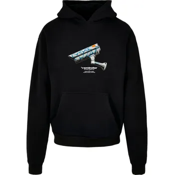Pánská mikina CCTV Ultraheavy Oversize Mikina s kapucí černá Mister Tee černá 2546635