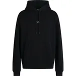 Rapha Men's Heavyweight Cotton Hoodie - black/white