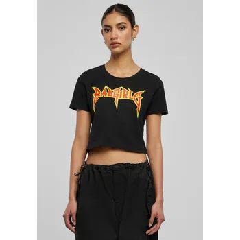 Pánské oblečení Badgirls Cropped Tee černé Mister Tee černá 2543760