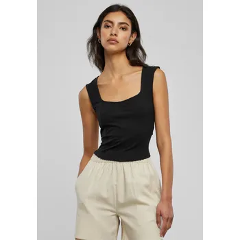 Dámská móda Dámský Short Corsage Top černý Urban Classics černá 2538784