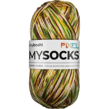 Příze Příze myboshi Mysocks Pixel Copper
