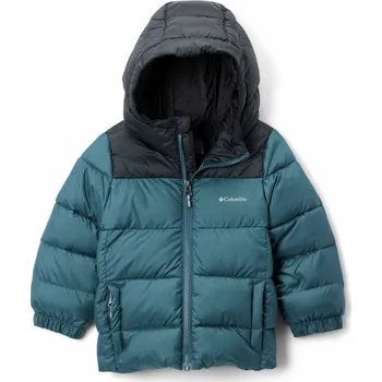 Chlapecká bunda Columbia Puffect™ Hooded Jacket Jr 2096272429 - everblue/black M