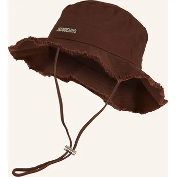 Klobouk Jacquemus Dámský Klobouk Bucket Hat Le Bob Artichaut, hnědá, 60