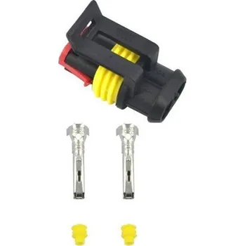 Elektrický konektor Superseal konektor s vnějším závitem (2 piny)