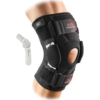Chránič kolene McDavid 422 Knee Brace with Dual Disk Hinges ortéza na koleno M - černá + DÁREK + Doprava ZDARMA