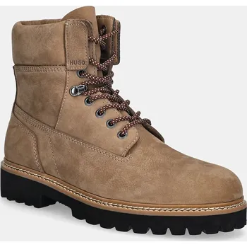 Pánské tenisky Kožené trapery HUGO Draven 50552695.294 béžová 80X, EUR 46