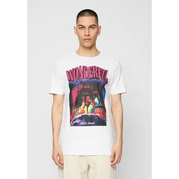 Pánské oblečení Krásné bílé tričko Mister Tee bílá 2545805