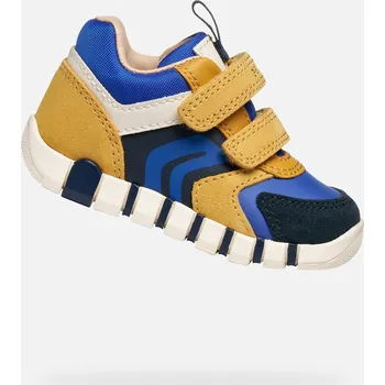 Dětská móda Chlapecké první kroky Geox Iupidoo Oranžová - Kluci GEOX černá | modrá | bílá | kaki | vícebarevná 3417609