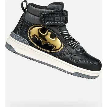 Dětská móda Černé chlapecké tenisky Geox Washiba - Kluci GEOX černá | krémová 3417662