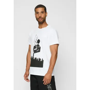 Pánské tričko No Ball Tee bílé Mister Tee bílá 2576007