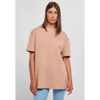 Dámská móda Dámské oversized Boyfriend tričko jantarové barvy Urban Classics růžová 2538903