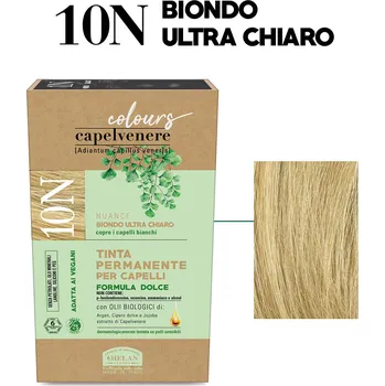 Barva na vlasy Helan Přírodní barva na vlasy 125ml Barva: Extra světlá blond 10N