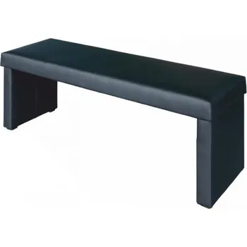 Lavice, ekokůže černá, MODERN DOPRODEJ*