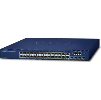 Switch PLANET Technology Planet SGS-5240-20S4C4XR L3 switch, 4x1Gb, 20x1Gb SFP, 4x10Gb SFP+, HW/IP stack, 2x power-in