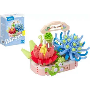 ostatní stavebnice KOCO Stavebnice mini Kouzlo sukulentů 271ks