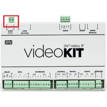 2N Telekomunikace a.s. Helios IP Audio ( Video) kit - napájecí konektor
